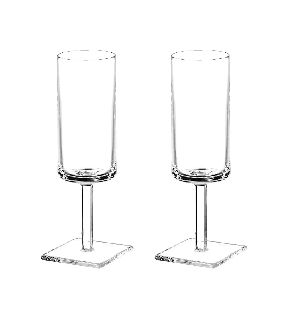 Lot de 2 Verres à Champagne - Arnolfo di Cambio