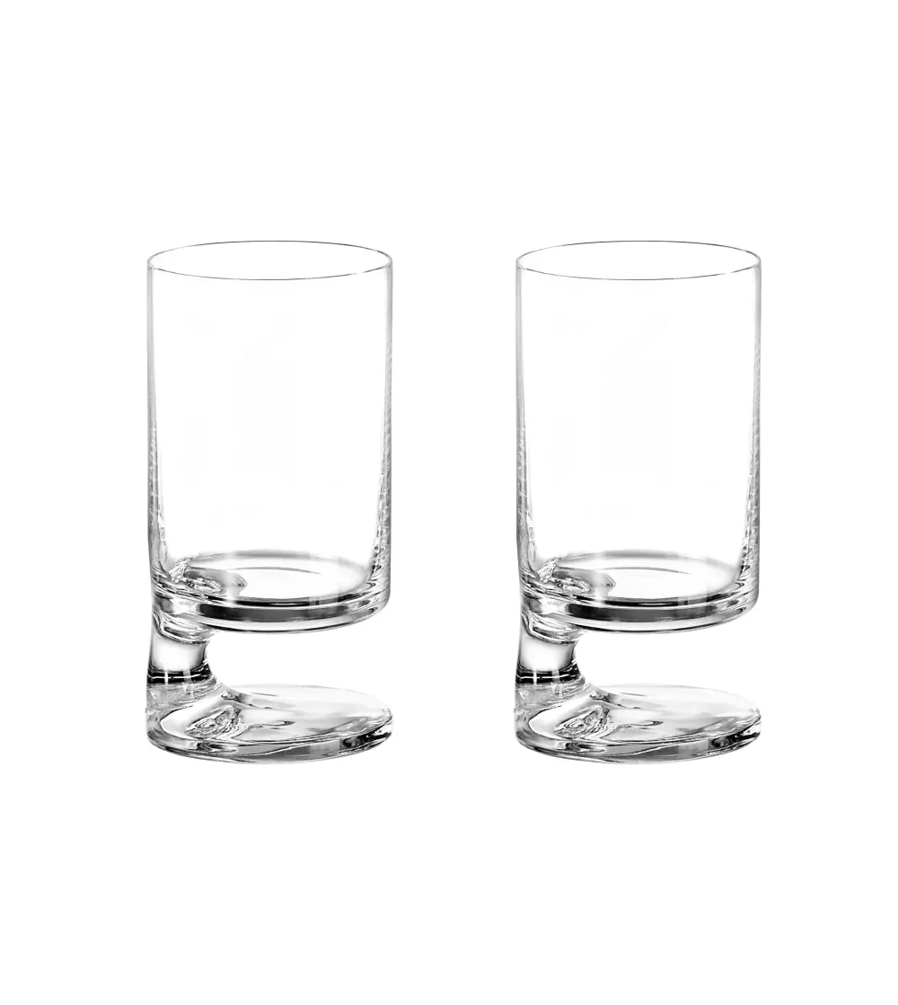 Juego de 2 Vasos de Agua Smoke - Arnolfo di Cambio