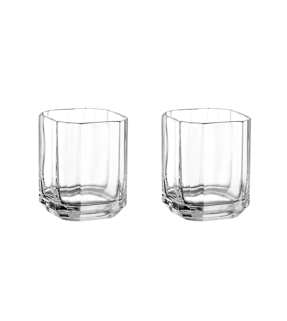 Arnolfo di Cambio - Set of 2 Polygon Double Old Fashion Glasses