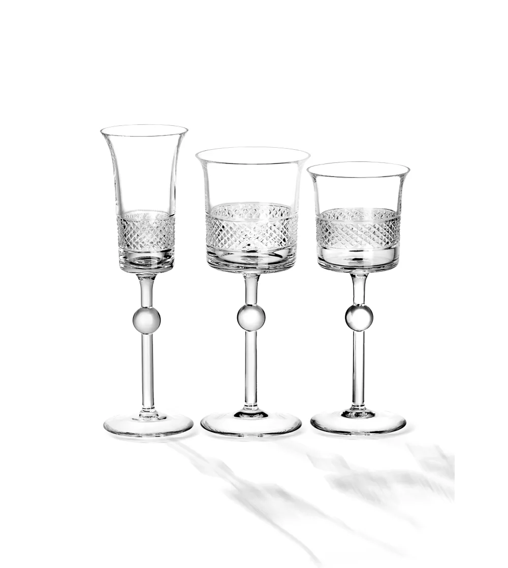 Arnolfo di Cambio - Diamond 36-piece Glass Set