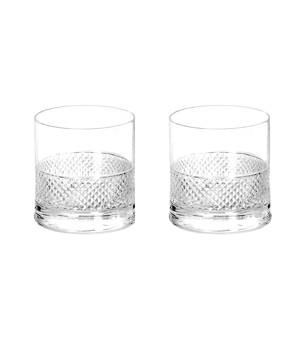 Set 2 Bicchieri Old Fashion Diamond - Arnolfo di Cambio