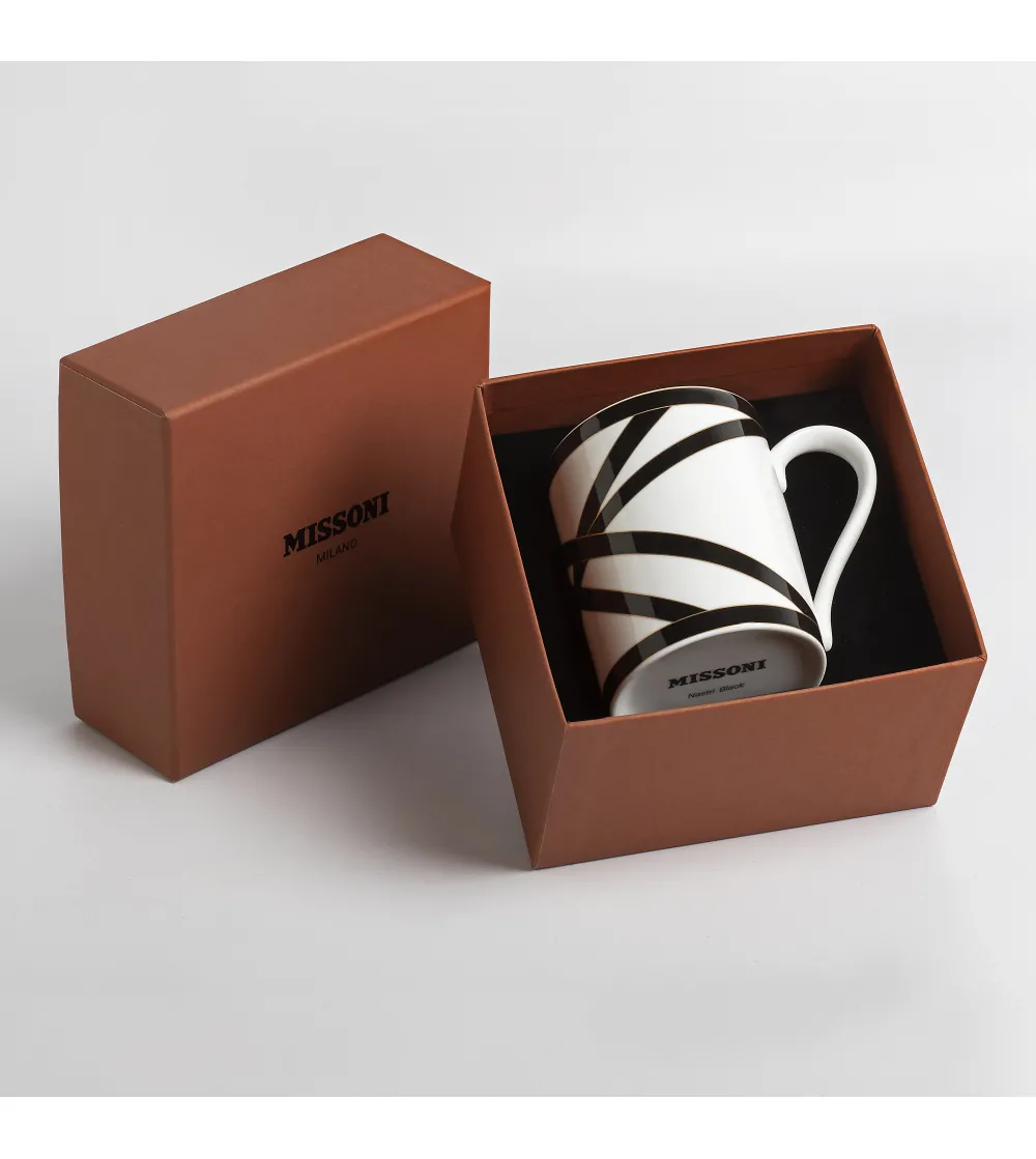 Luxury Box Tasse Nastri Black - Missoni