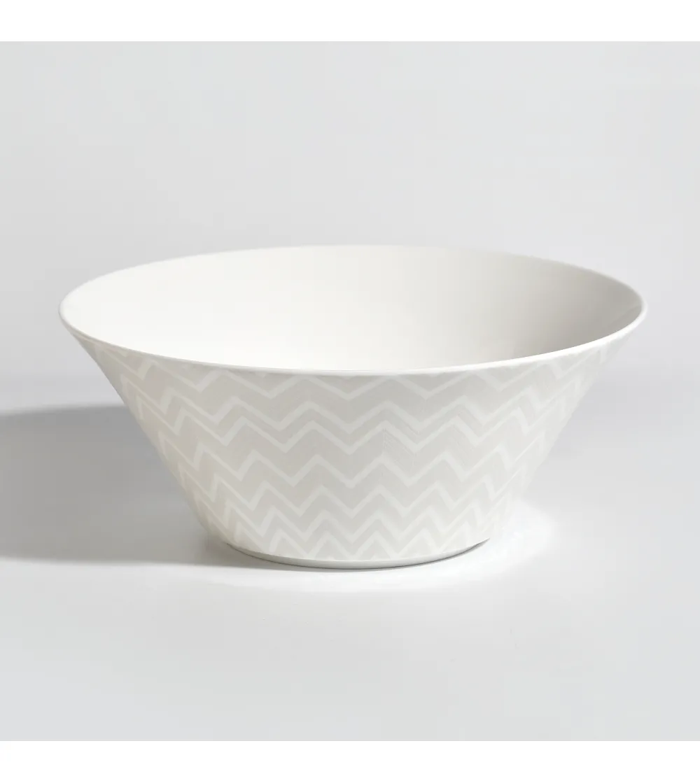 Ensaladera Zig Zag White - Missoni