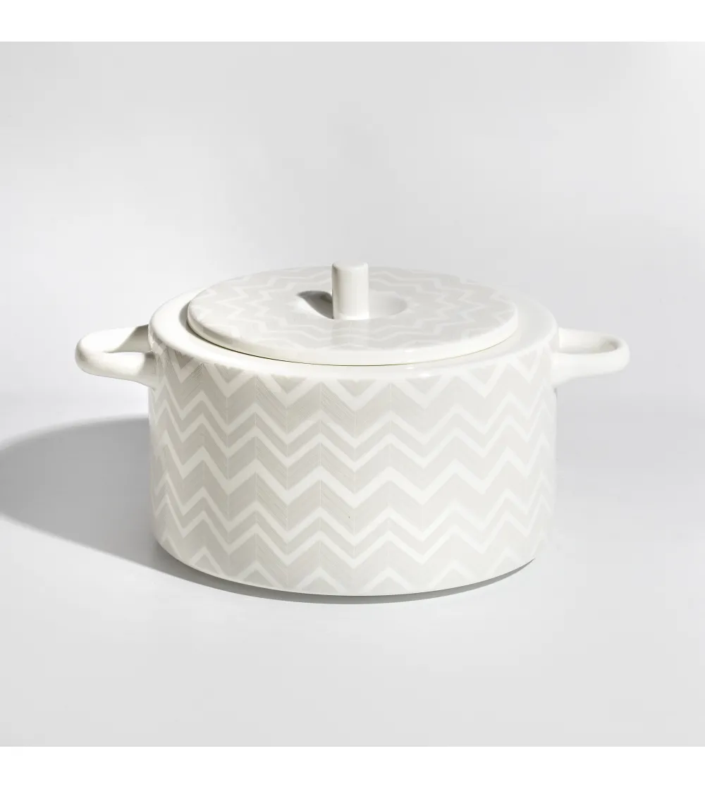 Missoni - Zig Zag White Soup Tureen