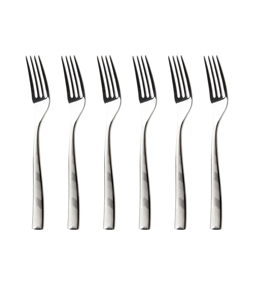 Missoni - Set of 6 Zig Zag Dessert Forks